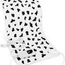 Deepsoon Heating Pad, Electric Heating Pads for Back, Neck, Abdomen, Moist Heating Pad for Shoulder, Knee, Arms, Legs, Dry/Moist Heat & Auto Shut Off, Christmas Gifts for Men and Women, White Black,24x12 Inch