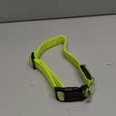 Vizpet LED Dog Collar, Light Up Dog Collar Adjustable USB Rechargeable Super Bright Safety Light Glowing Collars for Dogs(Large,Green) (Large[18.89-23.62 inch])