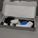 Leebein Electric Spin Scrubber, Cordless Cleaning Brush with 8 Replaceable Brush Heads, Tub and Floor Tile 360 Power Scrubber Dual Speed with Adjustable & Detachable Handle for Bathroom Kitchen Car (White)