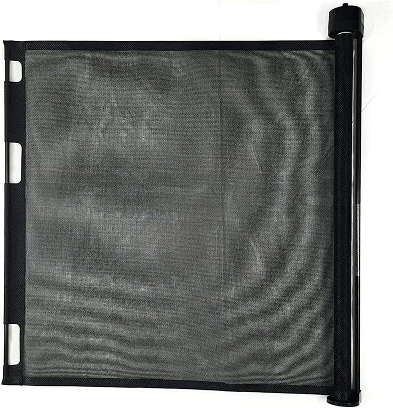 Retract-A-Gate 52" Black: The Original and only Made in USA Retractable Baby, Dog, & Cat Gate