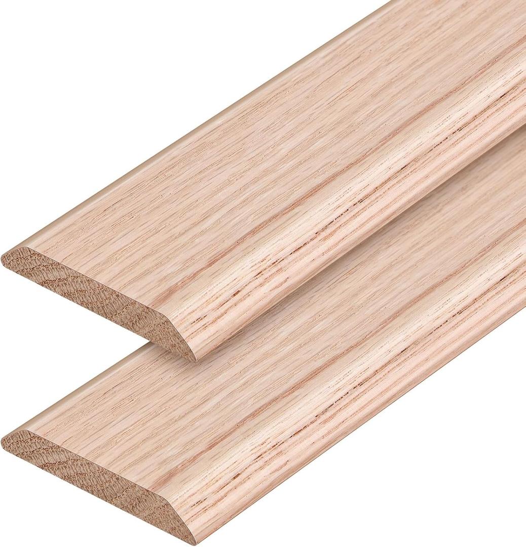 Tandefio Red Oak Door Threshold for Doorways, 2 Pack, 2-1/2 x 36 x 3/8 Inch