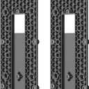 No-Drill Adhesive Doorbell Mount Compatible with Ring Video Doorbell 4 /Battery Doorbell Plus/Pro, Door Mounting Holder Bracket Accessories for Apartments Office Houses (2 Pack)