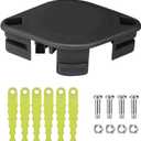 THTEN ACFHRL2 Weed Eater Bladed Head Compatible with Ryobi 18V, 24V, and 40V String Trimmers, Fits for RY40210, RY40210A, ACFHRL2 with 6 Replacement Blades