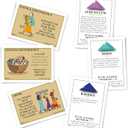 Late for The Sky Bibleopoly Family Board Game Faith-Based Cooperative Christian Play for 26 Players, Ages 8+, Bible History, Build a Church for Sunday School