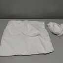 Standard Pillow Cases Set of 2 - Lightweight, Super Soft Easy Care Microfiber, Bright White, 30" L x 20" W, Pillows Not Included