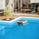 Cordless Pool Cleaner, Robot Swimming Pool Cleaner, Multiple Cleaning Modes, 5-6 Hour Runtime, Battery 7800Mah, for Home, Hotel, Courtyard