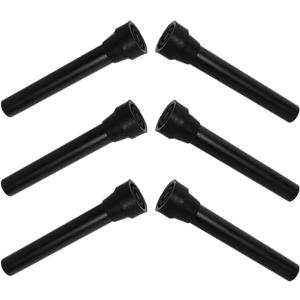 Mipcase 6pcs Universal Trampoline Replacement Legs Mini Trampoline Leg Cap Tip with Covers Pad Stainless Steel Trampoline Leg Tube Trampolines Bounce Part