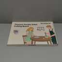 Titanium Cutting Board  2-in-1 Double Sided Chopping Boards for Kitchen, SGS Food-Grade Certified, Pure Titanium & Wheat Straw PP, Dishwasher Safe, Ideal for Meat, Vegetables & Family Cooking (1611)