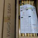 Metal Arch Backdrop Stand, 7.2FT+6FT Wedding Arch Frame, Gold Wedding Arch Backdrop Stand Set of 2, Balloon Arch Backdrop for Wedding Birthday Party Baby Shower Graduation Ceremony Decor