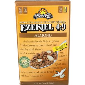 3 x FOOD FOR LIFE Organic Almond Cereal, 16 OZ (EXP 07/31/27)
