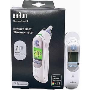 Braun ThermoScan 7 Digital Ear Thermometer for Adults, Babies & Infants, Age-Adjusted Fever Guidance, No. 1 Brand Recommended by Pediatricians