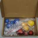 Dog Cake Topper- Dog Birthday Decorations, Cute Cartoon Birthday Cake Topper with Mini Balloons Puppy Party Decorations for Kids Boys Girls 1st 2nd 3rd Birthday Party Supplies