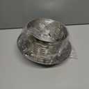 LangRay Chimney Caps for Outside, Stainless Steel Chimney Cover with Screen, Round Stove Pipe Cap, Roof Exhaust Vent Cap, Fireplace Roof Vent Cover Rain Caps for Chimney Stovepipe Finial (6.3 inch)