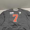 SUPEYA Game Day Sweatshirt Women Football Sweatshirts Funday Sunday Fall Pullover Football Fan Number Graphic Casual Tops Grey, XXL 