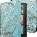 WALNEW Case for 7-inch Kindle Paperwhite 12th Gen 2024 and Colorsoft Signature Edition, Premium PU Leather Protective Cover for Kindle Paperwhite, Auto Wake/Sleep