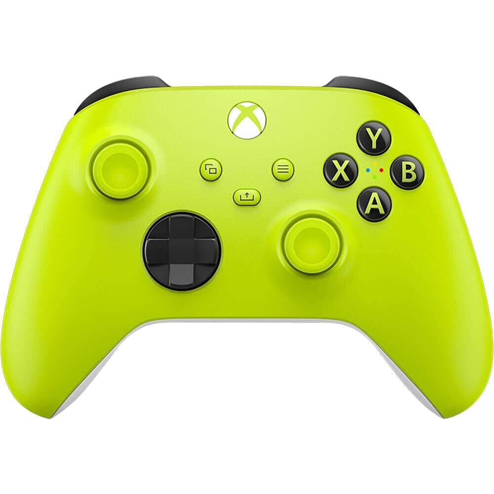 Xbox Core Wireless Gaming Controller Electric Volt Series X|S, One, Windows PC, Android, and iOS, Electric Volt
