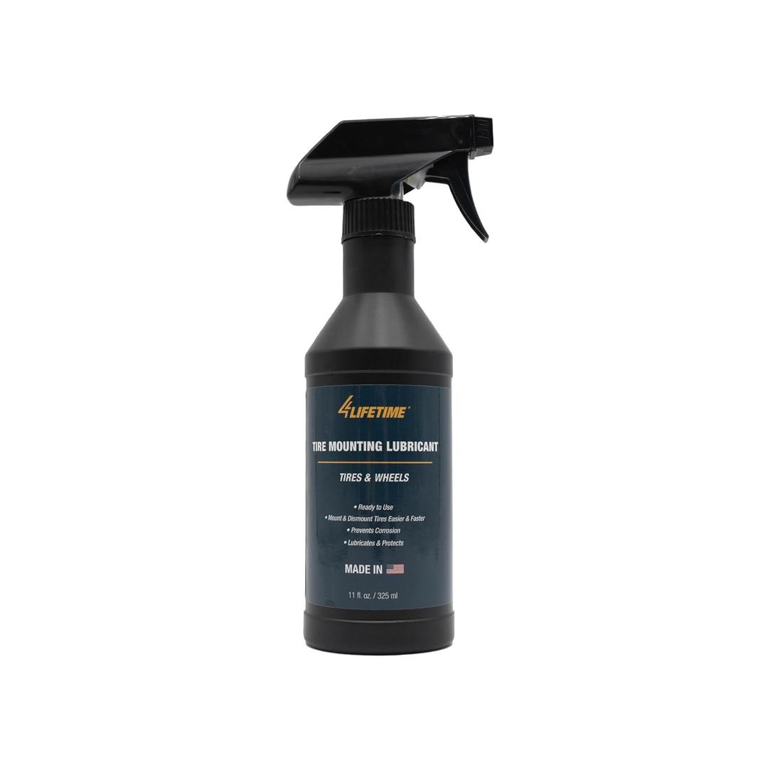 2 x 4Lifetime Premium Rubber Lubricant, 12oz Spray Bottle, Reduce Friction, Increase Lifespan, Universal Compatibility, Rubber Restorer, Tire Mounting Lubricant