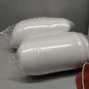 MIULEE Orange Outdoor Chair Cushions Set of 2, 19x19x3 Inch Waterproof Patio Seat Cushions for Outdoor Furniture Couch Sofa, 3 Year Color Fastness High Density Foam with Adjustable Ties