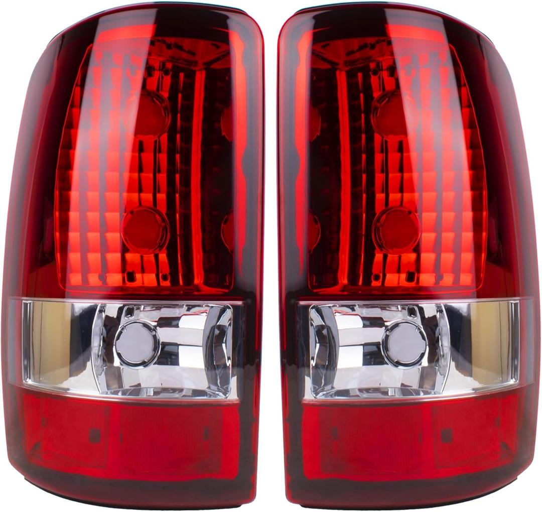Boine Tail Light Compatible With 2000-2006 Chevy Tahoe Suburban GMC Yukon Driver and Passenger Side Rear Light Brake Lamps