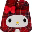 Squishmallows Original Sanrio 14-Inch Red Plaid My Melody Plush - Large Ultrasoft Official Jazwares Plush
