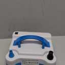 Prextex Portable Balloon Pump Strong Electric Air Blower Dual Nozzle Balloons Inflator for Fast and Easy Bulk Balloons Filling for Event and Party Decoration - Balloon Pump Electric (800W, 110V)