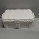 Flemoon Large Outdoor Electrical Box (12.5 x 8.5 x 5 inch), IP54 Waterproof Outdoor Extension Cord Cover Weatherproof, Protect Outlet, Plug, Socket, Timer, Power Strip, Holiday Light Decoration, White