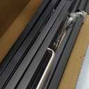 USCNC 2 Pack Heavy Duty A-Frame Sidewalk Sign 24 x 36 Inch, Portable Double-Sided Sandwich Board Slide-in Folding Metal Signboard (Frame onlyNo white board)