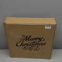 26" Lambs Ear Wreath for Front Door, Artificial Spring Wreath with White Berries, Wheat Ears, Holly Flowers, Christmas Wreaths for Winter Spring Wedding Home Year Round Indoor/ Outdoor Decor