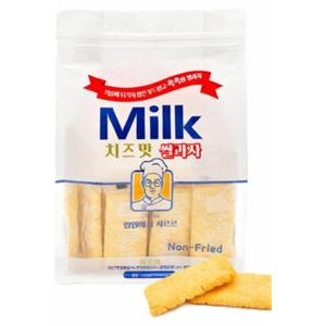 Korean Milk Rice Cracker 240g (240g, Cheese) (EXP 01/17/27)
