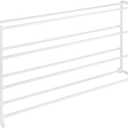 Whitmor 4 Tier 20 Pair Floor Shoe Rack - White