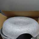 CATTASAURUS Peekaboo Cat Cave for Multiple & Large Cats Up to 30-45 Lbs, Scratch Detachable & Washable Tunnel Bed, Comfy Donut Cat Cave (Light Gray, Large)