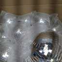 Libima 12 Pack Bulk Large Disco Ball Decorations, Silver Mirror Hanging Disco Balls Ornaments for Christmas Tree, Mothers Day, 70s 80s Party, Wedding, Prom, DIY Decor(12'', 8'', 6'', 4'')