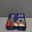 oneisall Quiet Cat Clippers for Matted & Long Hair, 2-Speed Cordless Pet Shaver Grooming Kit for Cats, Small Dogs & Animals (Blue)