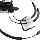 Power Door Lock Actuator Door Latch with Cables, Fits for 2008-2012 Infiniti EX35 2014-2017 QX50 Front Left (Driver Door), Repalces OEM 80501-1BA0A, DL363