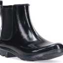Western Chief Women’s Waterproof Chelsea Bootie – Plush Lined, Slip-On Rain Ankle Boots 11