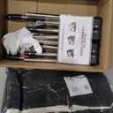 33 Inch Collapsible Travel Dog Crate for Medium Large Dogs, Portable Dog Crate 4-Door Foldable Soft Kennel with Durable Mesh Windows for Indoor & Outdoor Travel, with Storage Bag,Black