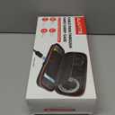 Auarte [Charge inside] Carrying Case for Nintendo Switch 2 2025 / Switch OLED / Switch with Adapter and for Joy Cons Storage, Travel Case for Switch 2 Console with 22 Game Card Storage (Carbon Black)