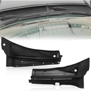 Windshield Wiper Cowl Grille Panel for 2011-2016 Ford F250 F350 F450 F550 | Front Window Wiper Cover Insert Panels, Left and Right Pair, Replaces BC3Z-25022A68-AA, BC3Z-25022A69-AA