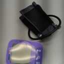 Upper Arm Blood Pressure Monitor with Wide Cuff, Automatic Digital BP Machine for Home Use, Large Backlit Display, Irregular Heartbeat Detection, Includes Storage Bag & 260 Memory (Purple)