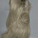 Ombre Blonde Lace Front Wig Human Hair Pre Plucked 13x4 Lace Frontal Wigs Glueless Straight Ash Brown to Ash Blonde Highlights Human Hair Wig 180% Density 24 Inch