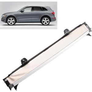 Dasbecan Beige Assembly Panoramic Sunroof Sun Shade Corn Curtain Cover Compatible with VW Jetta Golf Tiguan Sharan Audi Q5 2008-2017 Replaces# 1K9877307B