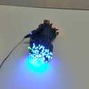 TW SHINE Christmas Lights, 200 LED 66FT Outdoor Christmas Lights Plug in with 8 Modes, Waterproof Light Outdoor, Indoor Xmas Decorations for Party Yard House Decor, Multi-Colored