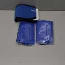 LotFancy Face Ice Pack Wrap for TMJ, Wisdom Teeth, with 4 Reusable Hot Cold Therapy Gel Packs, Pain Relief for Head, Oral and Facial Surgery, Dental Implants, Blue (Blue(one Size Fits Most))