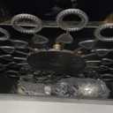 ATDAWN 1L High-Capacity Automatic Bubble Machine with 45ft Remote, Metal Blower for Wedding Party Birthday Indoor Outdoor Use