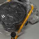 Greenhouse Heater with Digital Thermostat Controller, 1500W Green House Heater for PlantsElectric Grow Tent Heaters, Fast Heating with Overheat Protection, Space Heater for Flower Room, BK