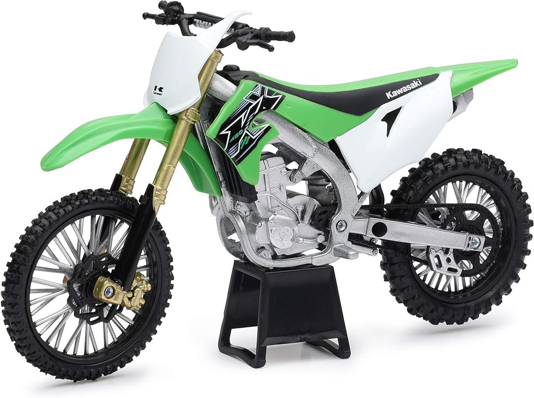 NewRay Kawasaki KX 450F Green 1/12 Diecast Motorcycle