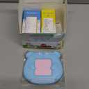 Spanish & English 510 Words Alphabet Bilingual Talking Flash Cards for 3-8 Years Toddlers, Pocket Speech Buddy Therapy Autism Toys, Educational Learning Interactive Toy for Boys Girls Kids Gifts Blue