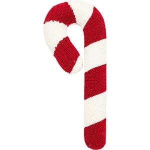 S-SNAIL-OO Christmas Decorative Cute Plush Pillows - 1022" Red and White Candy Cane Shaped Pillow, Christmas Candy Cane Pillow, Soft&Skin-Friendly (E, 1022")