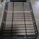 MeeFar Roof Rack Carrier Basket Universal Rooftop 51" X 36" X 5" + Waterproof Bag 15 Cubic Feet (44" 34" 17"), and Cargo Net with Attachment Hooks, Ratchet Straps