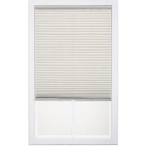 DEZ FURNISHINGS Cordless 1" Light Filtering Cellular Shade, 31"W x 64"H, Cream